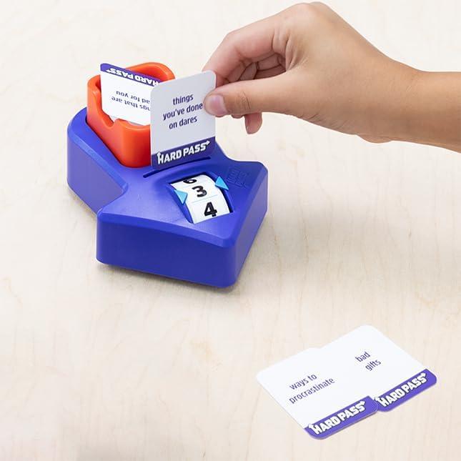 imageFat Brain Toys Hard Pass Family Party Games for Kids and Adults for Ages 8 and Up Kids Board Games