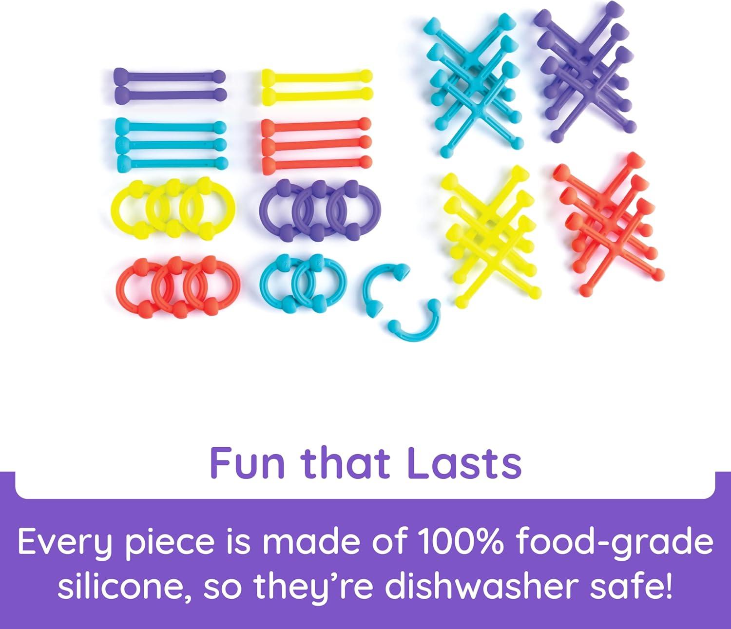 imageFat Brain Toys Plip Kit Building Toys for Creative Play Creative Construction Play Set Kids Toys Ages 5 to 12