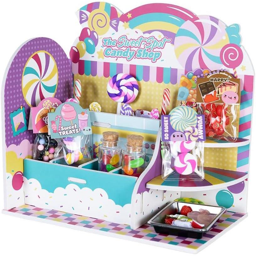 imageFat Brain Toys DIY Candy House Sweet Spot Candy Shop Arts ampamp Crafts for Ages 8 to 12