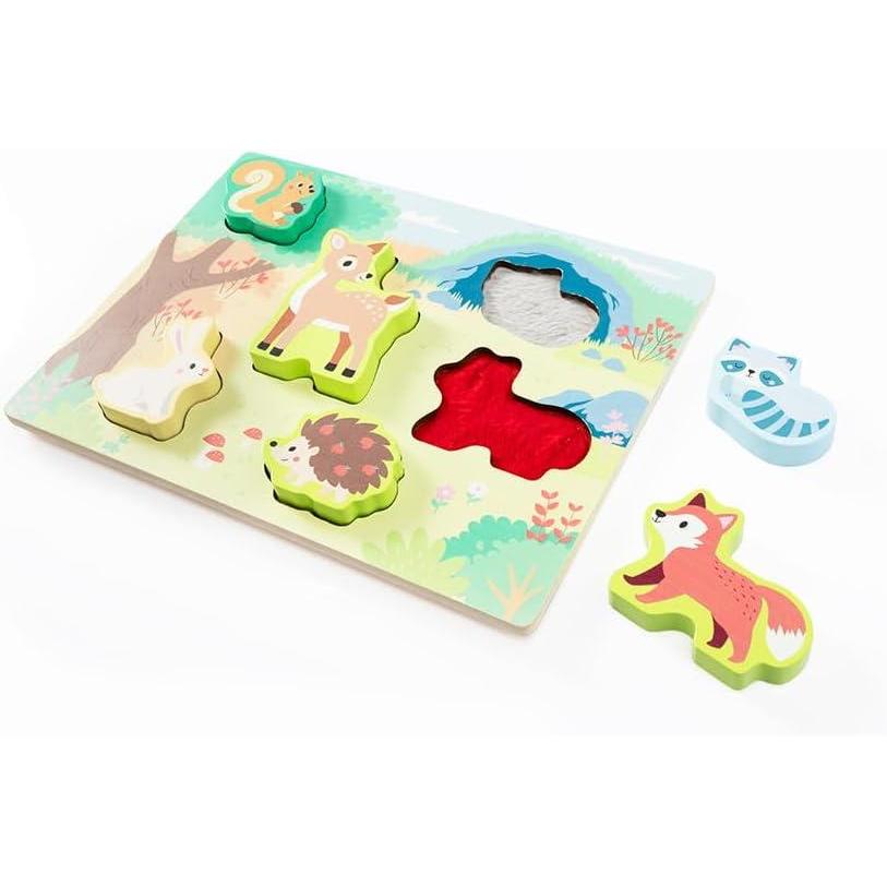 imageFat Brain Toys Forest Textured Puzzle Baby Toys ampamp Gifts for Ages 1 to 4