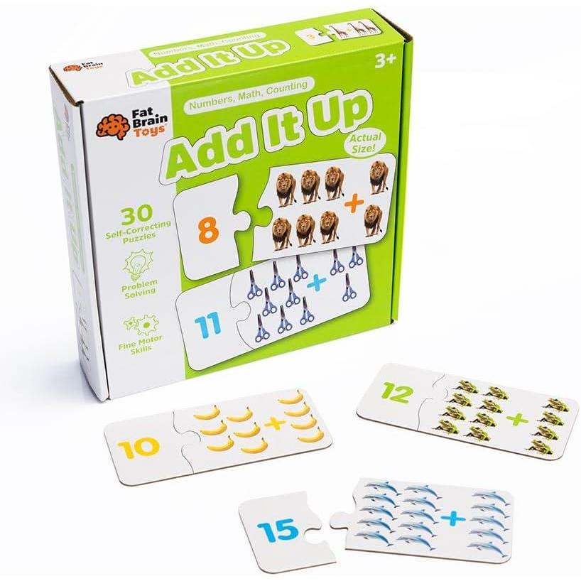 imageFat Brain Toys Learning Steps Add It Up Add It Up Early Learning Toys for Ages 3 to 6