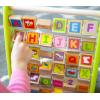 Fat Brain Toys Alpha-Abacus – Wooden Alphabet & Number Learning Toy for Kids 2+