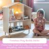 Fat Brain Toys Funky Mice Doll House – Whiskerwood Hollow Deluxe Wooden Dollhouse Dolls & Dollhouses for Ages 3 to 8