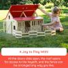 Fat Brain Toys Horse Barn – Rustic Ridge Stable Pretend Play & Imaginative Play for Ages 3 to 9