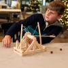 Fat Brain Toys Leonardo da Vinci Catapult – Wooden Engineering Kit for Teens