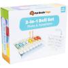 Fat Brain Toys Musical Piano 2-in-1-2-in-1 Bell Set Music for Ages 2 to 5