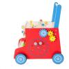 Fat Brain Toys My Fixer Upper Tool Bus – Toddler Walker & Pretend Workbench, 18 mos+