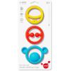 Fat Brain Toys Nigi Nagi and Nogi Teething Rings by MOLUK – Nigi Nagi and Nogi Teething Rings by MOLUK – Primary