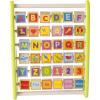 Fat Brain Toys Alpha-Abacus – Wooden Alphabet & Number Learning Toy for Kids 2+
