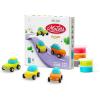 Fat Brain Toys Hey Clay Eco Cars, Air Dry Clay Kit with Interactive App for Kids & Tweens, Modeling Clay and Crafts Set