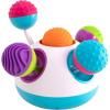 Fat Brain Toys Klickity Sensory Baby Toys, 1 Year and Up, Engaging Multi-Textured Early Developmental Toddler Activities for Tactile and Visual Stimulation