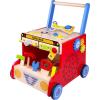 Fat Brain Toys My Fixer Upper Tool Bus – Toddler Walker & Pretend Workbench, 18 mos+