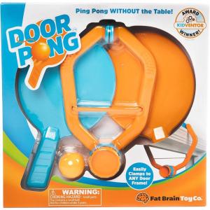 Fat Brain Toys Door Pong, Door Ping Pong Game, Active Play for Kids Ages 6+(Door Pong)