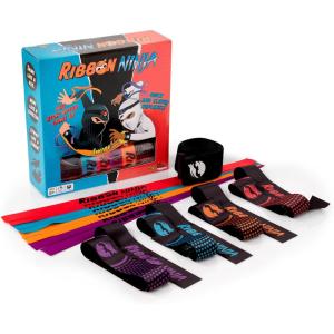 Fat Brain Toys Ribbon Ninja Game – Active Ribbon-Snatching Indoor or Outdoor Ninja Kids Toys for Kids & Teens