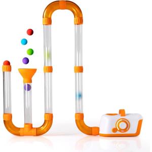 Fat Brain Toys The Original Air Toobz, Air-Powered STEM Building Toys for Kids & Teens, Kids Building Toys, STEM Toys for 3+ Year Old