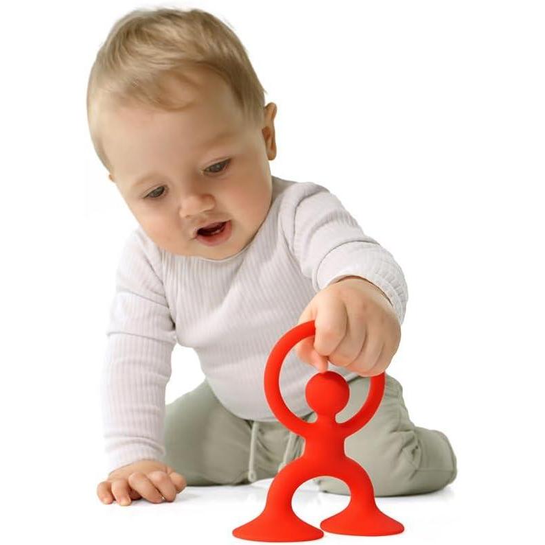 imageFat Brain Toys Noogi by MOLUK Red NewPreOrder Noogi by MOLUK Red Baby Toys ampamp Gifts for Ages 0 to 1