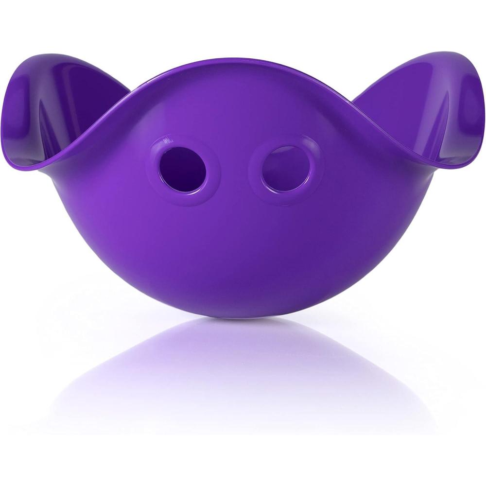 imageFat Brain Toys bilibo by MOLUK bilibo Seats for Toddlers and Kids IndoorOutdoor Play Toys for Ages 24 Purple