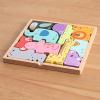 Fat Brain Toys Animal Block Puzzle – Wooden Shape-Matching Game for Preschoolers