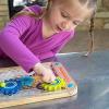 Fat Brain Toys Go Go Gears! – Wooden Size-Matching Puzzle for Preschoolers Ages 3+