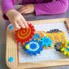 Fat Brain Toys Go Go Gears! – Wooden Size-Matching Puzzle for Preschoolers Ages 3+