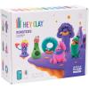Fat Brain Toys Hey Clay Monsters, Air Dry Clay Kit with Interactive App for Kids & Tweens, Modeling Clay and Crafts Set