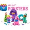 Fat Brain Toys Hey Clay Monsters, Air Dry Clay Kit with Interactive App for Kids & Tweens, Modeling Clay and Crafts Set