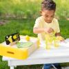 Fat Brain Toys Pretendables Lemonade Time Set, Pretend Play Food Lemonade Stand for Kids with Storage, Great Imaginative Play, Toy Food Set for Ages 3+