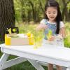 Fat Brain Toys Pretendables Lemonade Time Set, Pretend Play Food Lemonade Stand for Kids with Storage, Great Imaginative Play, Toy Food Set for Ages 3+