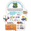 Fat Brain Toys Squigz 75 Piece Set – Suction Cup Set With Storage Bag, BPA Free Silicone Sensory Wall Toys, Stem Building Toys, Kids Travel