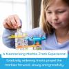 Fat Brain Toys Trestle Tracks Builder Marble Run Set, 73-Piece Modular Marble Track, STEM Toys for Kids, Fun Science Kits for Girl and Boy Ages 8-13+