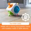 Fat Brain Toys Tugl Cube Popping Fidget Toy, Engaging for Toddlers, Kids, Teens, Adults – Relaxing Handheld Fidget Cube, 2 Years and Up