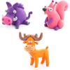 HEY CLAY Fat Brain Toys Forest Animals, Air Dry Clay Kit with Interactive App for Kids & Tweens, Modeling Clay and Crafts Set