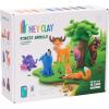 HEY CLAY Fat Brain Toys Forest Animals, Air Dry Clay Kit with Interactive App for Kids & Tweens, Modeling Clay and Crafts Set