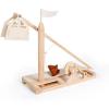 Fat Brain Toys Leonardo da Vinci Trebuchet – Wooden Engineering Kit for Teens
