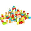 Fat Brain Toys Timber Blocks – 100 Piece Wooden Block Set – Classic Preschool Toy