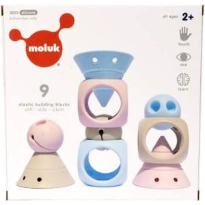 Fat Brain Toys Building Genius by MOLUK – Pastels – Open-Ended Creative Play, Preschool