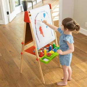 Fat Brain Toys I’m an Artist! Ultimate Easel Set – Art Supplies for Kids Ages 3+