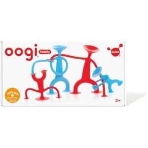 Fat Brain Toys Oogi Family by MOLUK – Red, Blue – Open-Ended Fidget Toys, Kids & Teens