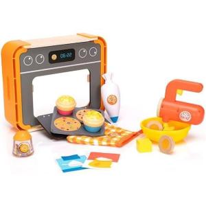 Fat Brain Toys Pretendables Bakery Set – Pretend Playset with Storage, Ages 3+