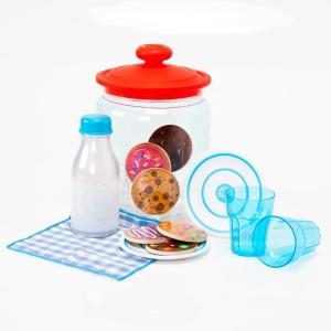 Fat Brain Toys Pretendables Milk and Cookies Set – Pretendables Milk and Cookies Set – New Pretend Play & Imaginative Play for Ages 3 to 10