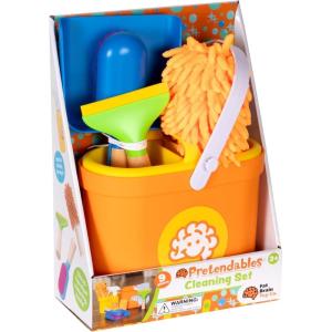 Pretendables Cleaning Set – Pretend Playset With Storage, Ages 3+(Multicolor)