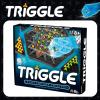 Fat Brain Toys Triggle – Stretch Four to Score [Fun Family Brainteaser Strategy Game for Kids, Teens, & Adults] Rubber Band Triangle Game