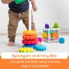Sensory Stack & Sort Set SpinAgain & InnyBin Bundle, Baby and Toddler Toys