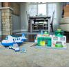 Fat Brain Toys Airport Terminal and Jet Plane Playset Airport Playset