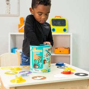 Fat Brain Toys Feel & Match Zoo – Fine Motor & Tactile Perception Preschool Game