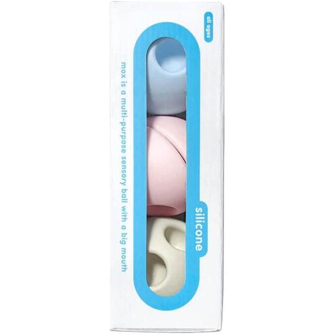 imageFat Brain Toys MOX 3Set Pastel by MOLUK  Sensory Balls Creative Play Ages 0