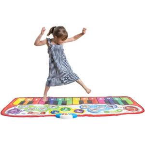 Fat Brain Toys Step-to-Play Jumbo Piano Mat Active Play for Ages 4 to 8