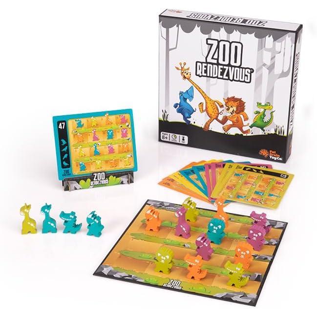 imageFat Brain Toys Zoo Rendezvous Zoo Rendezvous NewPreOrder Brainteasers for Ages 8 to 12
