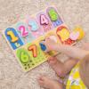 Fat Brain Toys Let’s Count to 10 Puzzle – Wooden Early Learning Number Toy, 2+