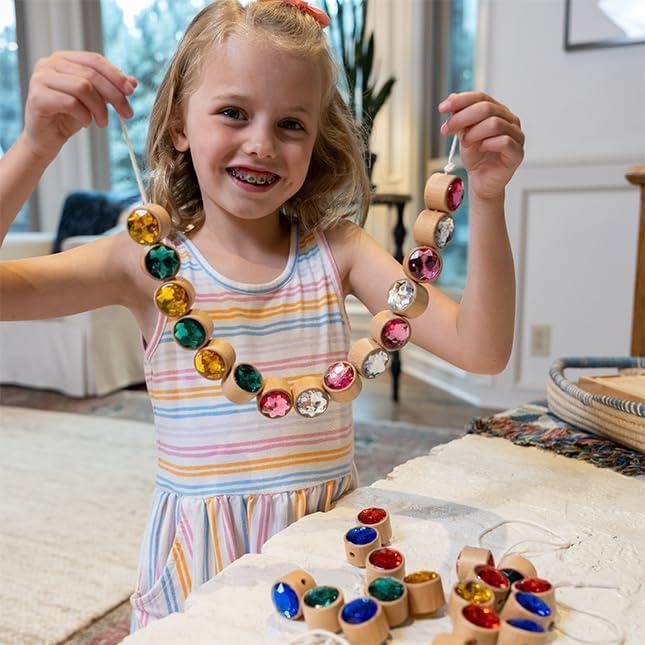 imageFat Brain Toys Lacing Gems Early Learning Toys for Ages 3 to 6